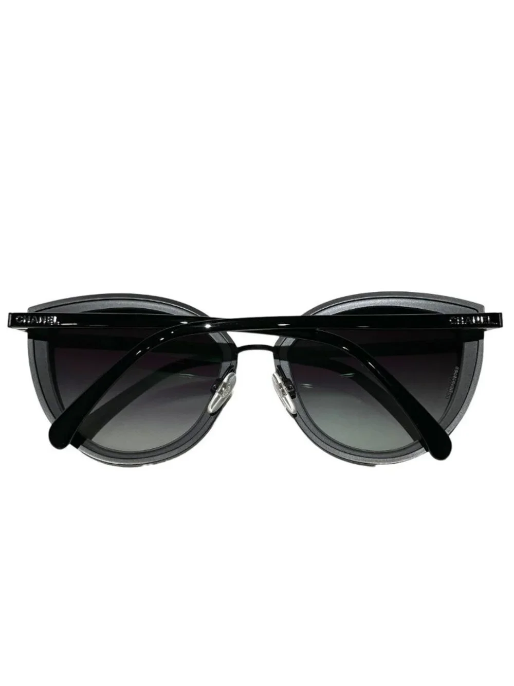 Chanel Cat Eye Sunglasses Alloy Acetate Eyewear